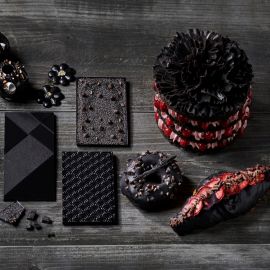 [VHP] Black Compound Chocolate Button - Satin Black