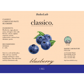[Bakelab] Classico Compound Paste Blueberry