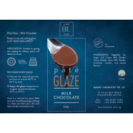 [Bakelab] Pate Glaze Milk Chocolate